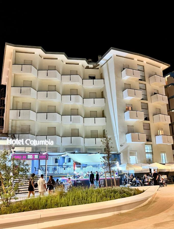 Hotel Columbia Frontemare Ρίμινι Εξωτερικό φωτογραφία
